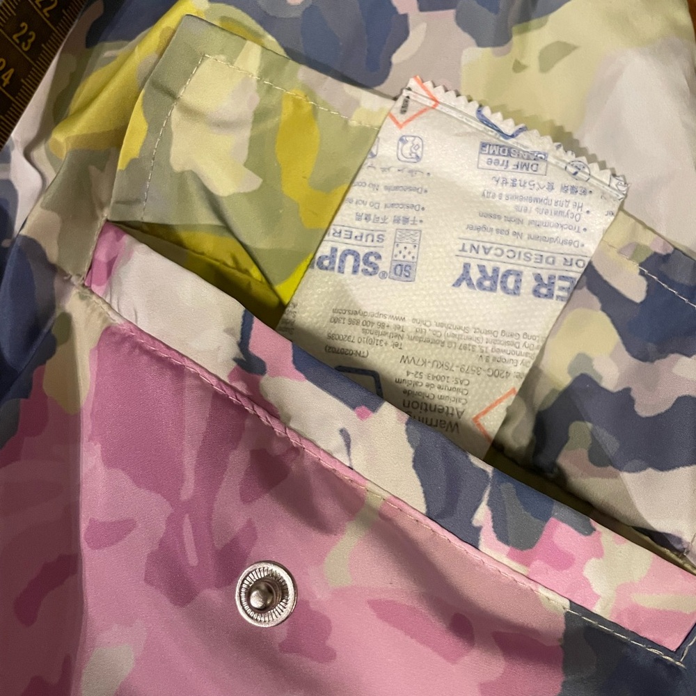 Nikki Jones mixed print puffy bomber jacket - Picture 5 of 12